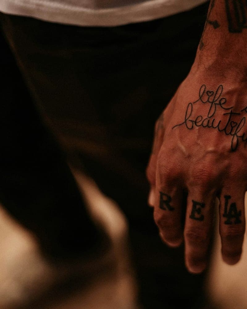 Tatouage Lettering